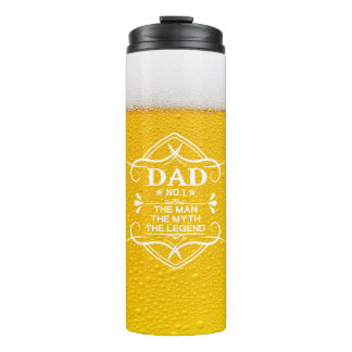 Vater Realistische Biersuds Thermosbecher