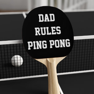 Vater-Regeln Pong Paddle Tischtennis Schläger