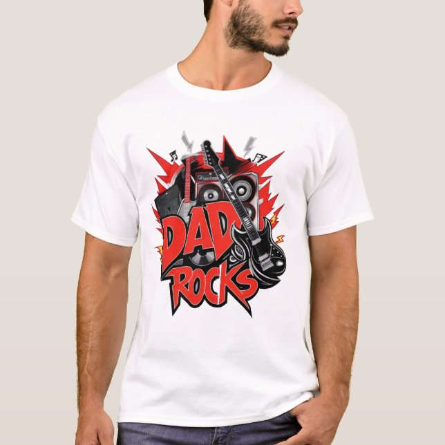 Vater Rocks T-Shirt (Vorderseite)