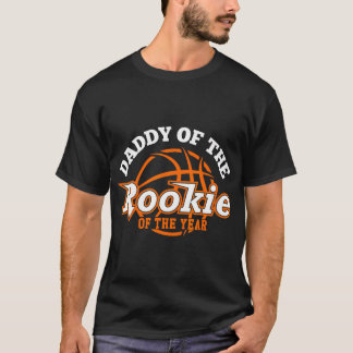 Vater Rookie des Jahres Basketball Shirtdaddy von  T-Shirt