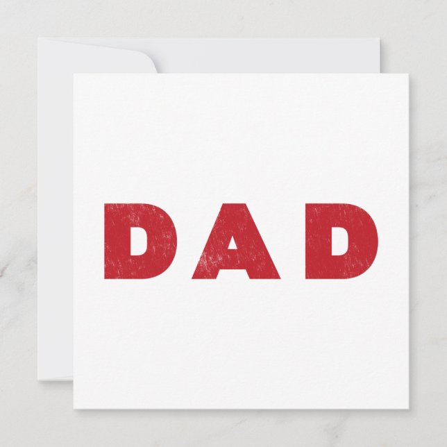 Vater [rotgestörter Text] (Vorderseite)