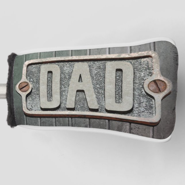 VATER rustikale Metallplatte Golf Headcover (Vorderseite)