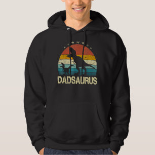 Vater Saurus Rex Dinosaur Vatertag für Vater Hoodie