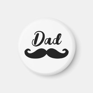 Vater-Schnurrbart Magnet