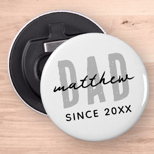 Vater seit 20XX Moderne, einfache Preppy Flaschenöffner
