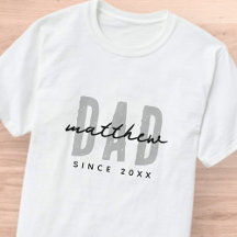 Vater seit 20XX Moderne, einfache Preppy