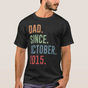 Vater seit Oktober 2015 T-Shirt