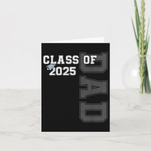 Vater Senior 2025 Proud-Vater eines Cl von 2025 Gr Karte
