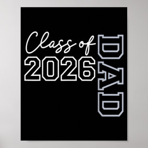 Vater Senior 2026 Abschlussjahrgang 2026 Absolvent Poster
