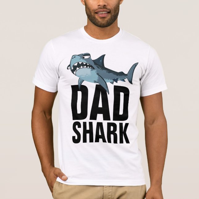 VATER SHARK T - SHIRT FUNNY (Vorderseite)