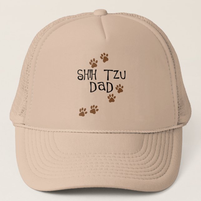 Vater Shih Tzu Truckerkappe (Vorderseite)