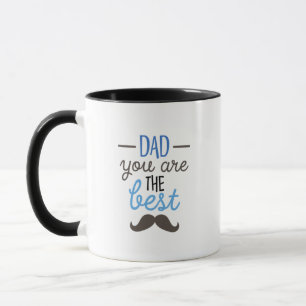 Vater Sie sind das beste lustige Vatertagsgeschenk Tasse