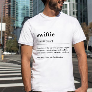 Väter sind auch Swifties Swiftie Definition Herren T-Shirt