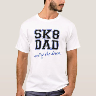 VATER SK8 - den Traum finanzierend - Blau T-Shirt