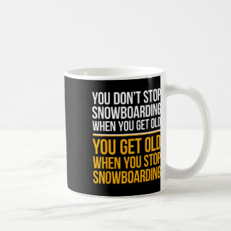 Vater Snowboarden Vater Snowboarder Alter Mann - S Kaffeetasse