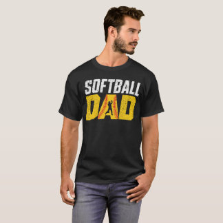 Vater Softball T - Shirt - Funny Softball Vater