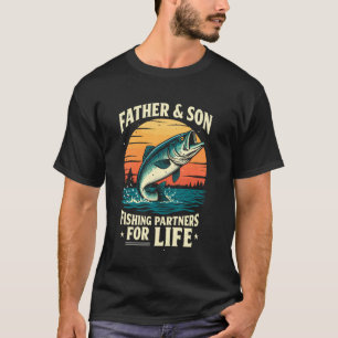 Vater & Sohn Angelpartner fürs Leben Fischer D T-Shirt