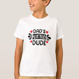 Vater Sohn Daddy, Dads kleiner Kumpel T-Shirt