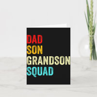 Vater Sohn Enkel Squad passend zu Opa Vaters