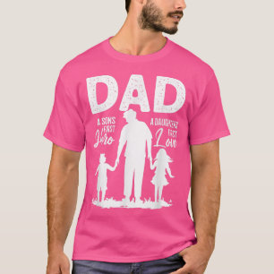 Vater Sons First Hero Daughters Liebe für Vaterda T-Shirt
