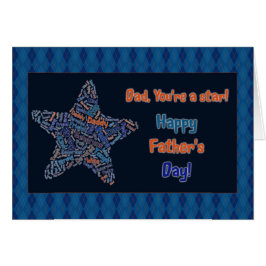 Vater Star Vatertag