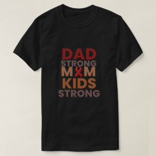 Vater Stark Krebsbewusstsein-Shirt – Minimalist Su T-Shirt