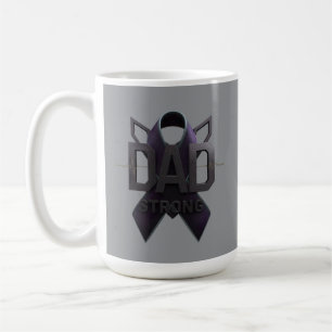 Vater Stark Krebsbewusstsein Tasse – Inspirierende