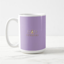 Vater Stark Krebsbewusstsein Tasse – Inspirierende