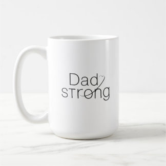 Vater Stark Krebsbewusstsein Tasse – Inspirierende