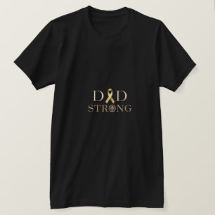 Vater Starkes Krebsbewusstsein-Shirt – Starke Vate T-Shirt