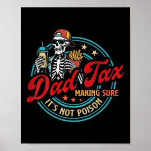 Vater Steuer Sicherstellen Dass Es Nicht Gift Skel Poster