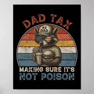 Vater Steuer Sicherstellen, dass es nicht giftig i Poster