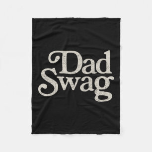 Vater Swag Retro Vathers Day Fleecedecke
