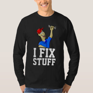 VATER T - Shirt 'I FIX STUFF' Handyman T-Shirts