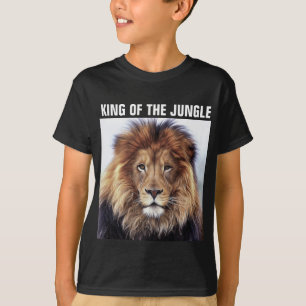 VATER T - SHIRT, KÖNIG DES JUNGLE LION T - Shirt