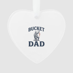 Vater-Tag-Angeln Vintage-Stich-Design_1 Ornament