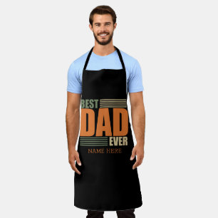 Väter Tag Bester Papa personalisierte Geschenkidee Schürze