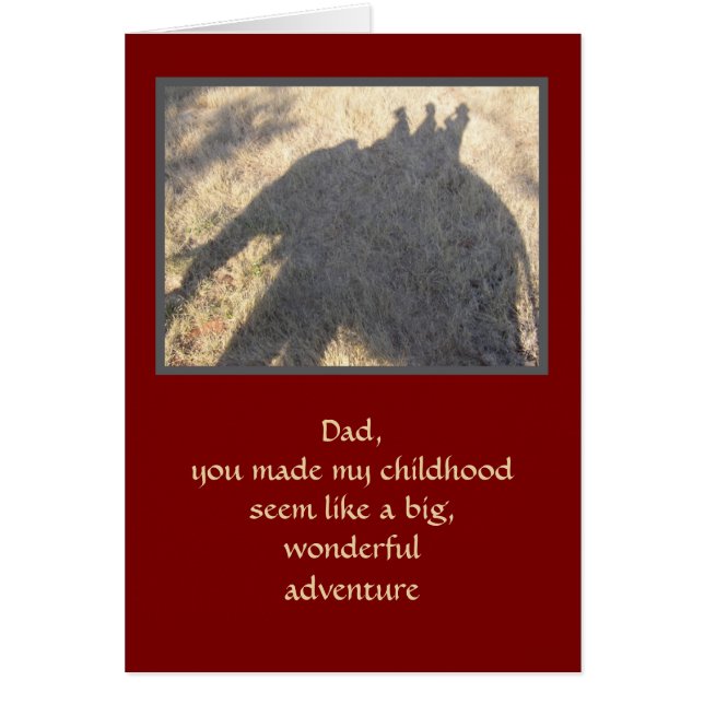 VATER TAG/DANKE FÜR DIE ABENTEUER (Vorne)