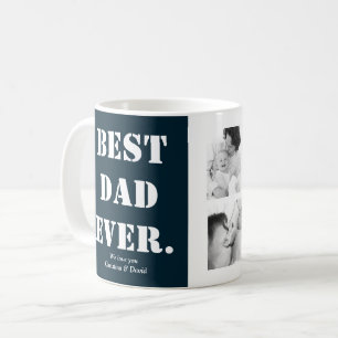 Väter Tag Geschenk Foto Collage Bester Vater je M Kaffeetasse