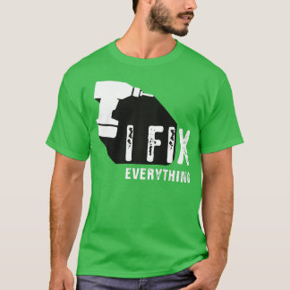 Väter Tag Geschenk ich reparieren alles Partnerloo T-Shirt