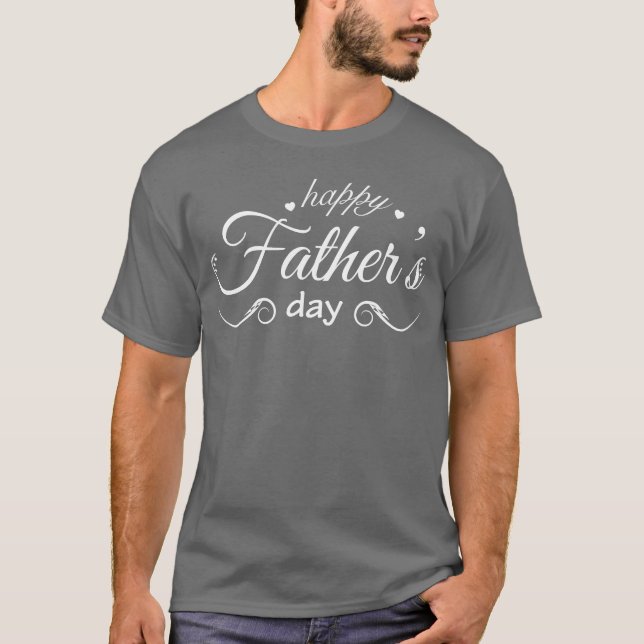 Vater-Tag Retrofreunde T-Shirt (Vorderseite)