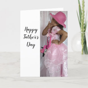 VATER-TAG VON DAUGHTER DANKESKARTE