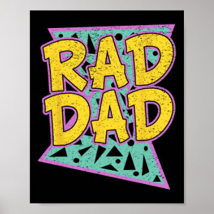 Vater&#; Tagesgeschenk für Daddy Krasser Vater Shi Poster