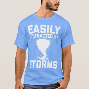 Vater-Tags-Geschenk für Sturmjäger-Meteorologen T-Shirt