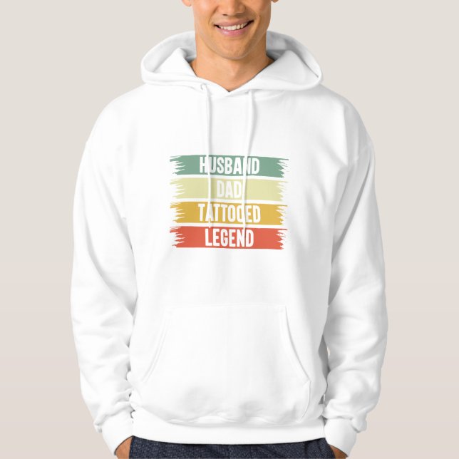 Vater Tattooed Legend Herren Hoodie (Vorderseite)