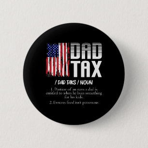 Vater Tax Definition Funny Vathday Button