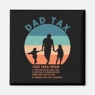 Vater Tax Definition Herren Funny Vatertag 12 Magnet