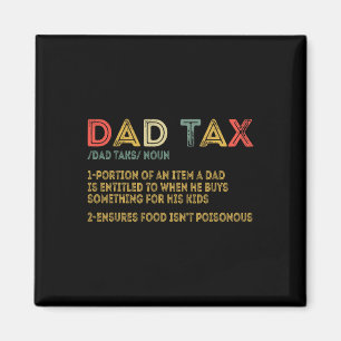 Vater Tax Definition Herren Funny Vatertag 2 Magnet