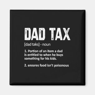 Vater Tax Definition Mens Womens Vatertag Magnet