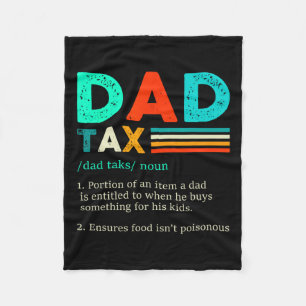 Vater Tax Definition Retro Vintag 1 Fleecedecke